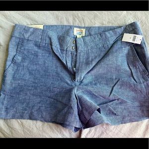 Women’s Gap Blue Khaki Shorts size 10
